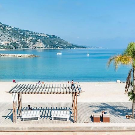 Superbe Studio Avec Terrasse En Front De Mer Mentona Zewnętrze zdjęcie