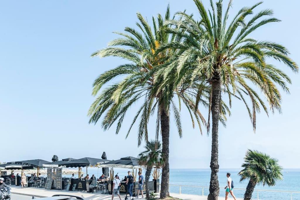 Superbe Studio Avec Terrasse En Front De Mer Mentona Zewnętrze zdjęcie