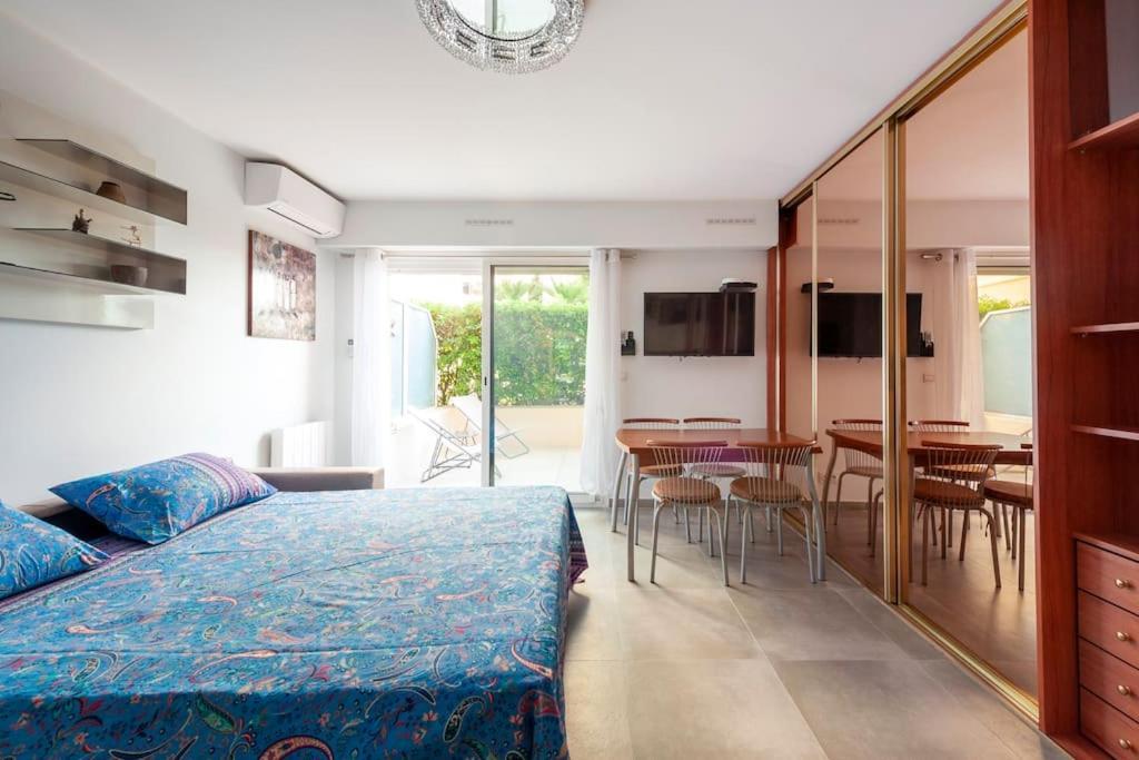 Superbe Studio Avec Terrasse En Front De Mer Mentona Zewnętrze zdjęcie