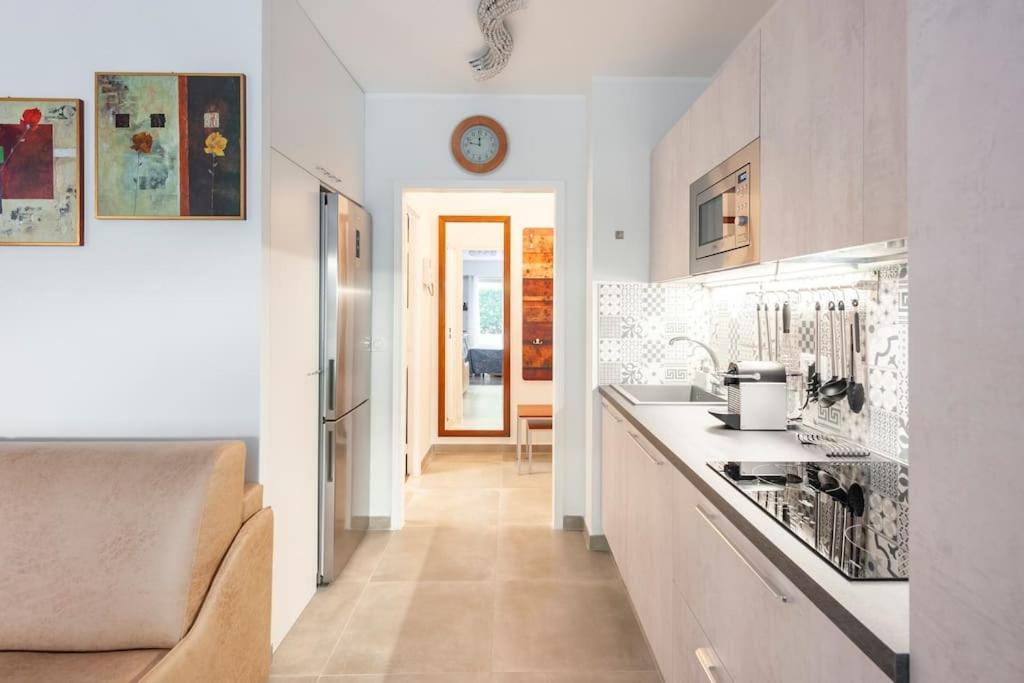 Superbe Studio Avec Terrasse En Front De Mer Mentona Zewnętrze zdjęcie
