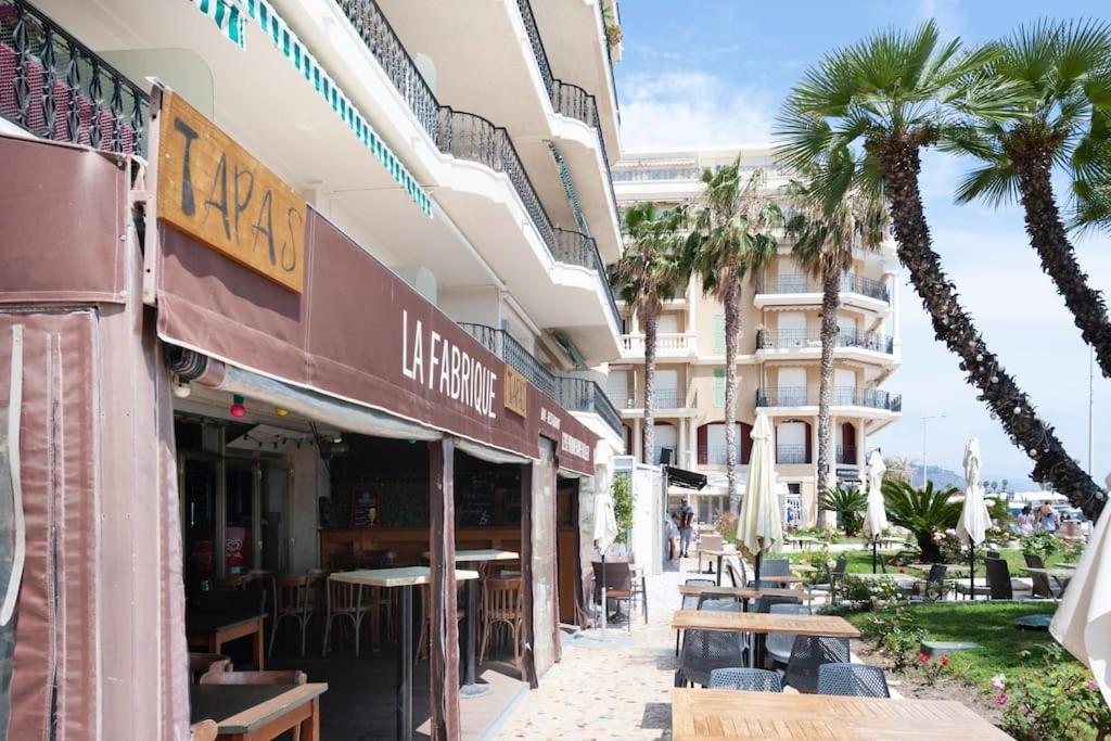 Superbe Studio Avec Terrasse En Front De Mer Mentona Zewnętrze zdjęcie